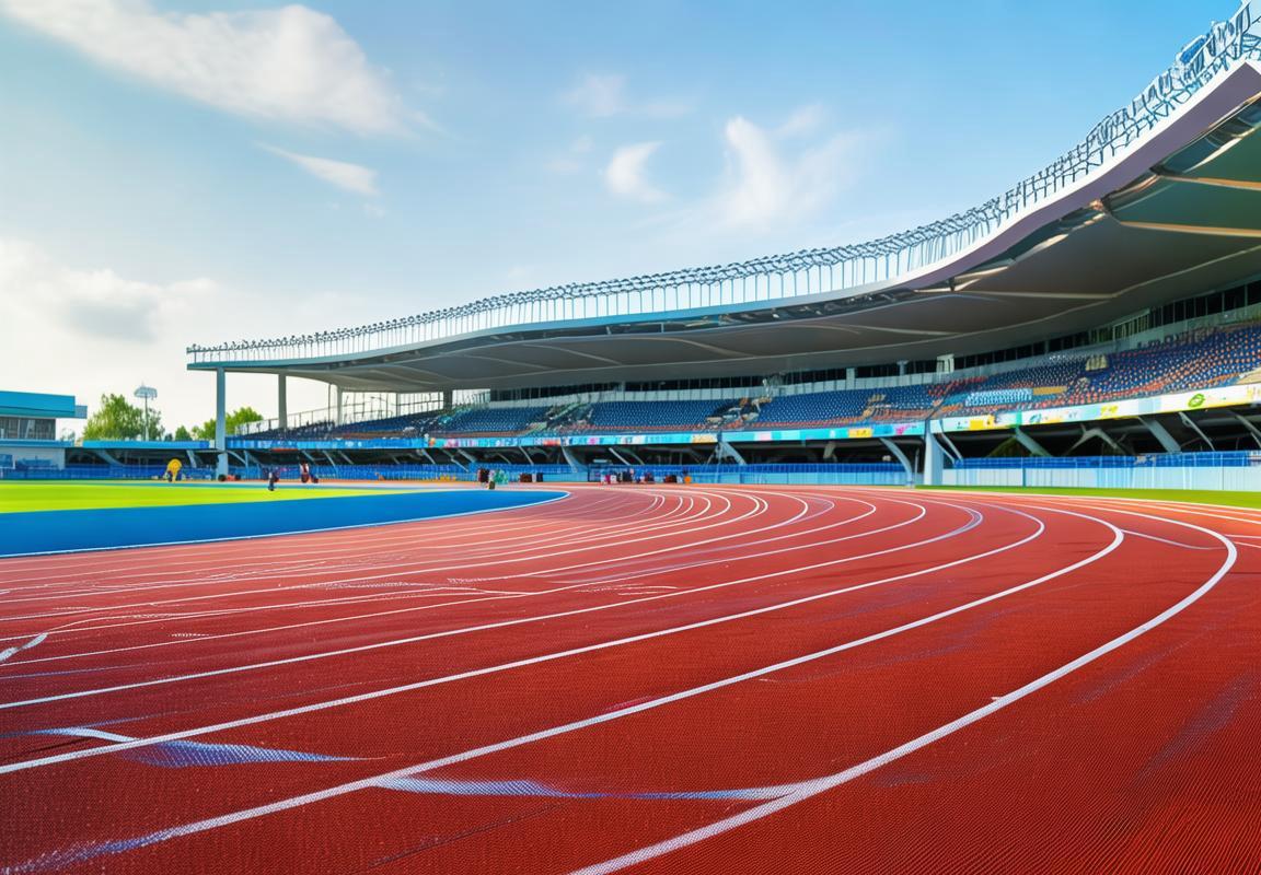 新型塑胶跑道材料革新运动场设施(图2) 新型塑胶跑道材料革新运动场设施(图2)